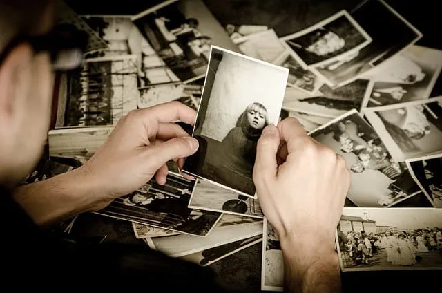 Fotografie při vyklízení