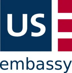 Logo ambasády Spojených států amerických